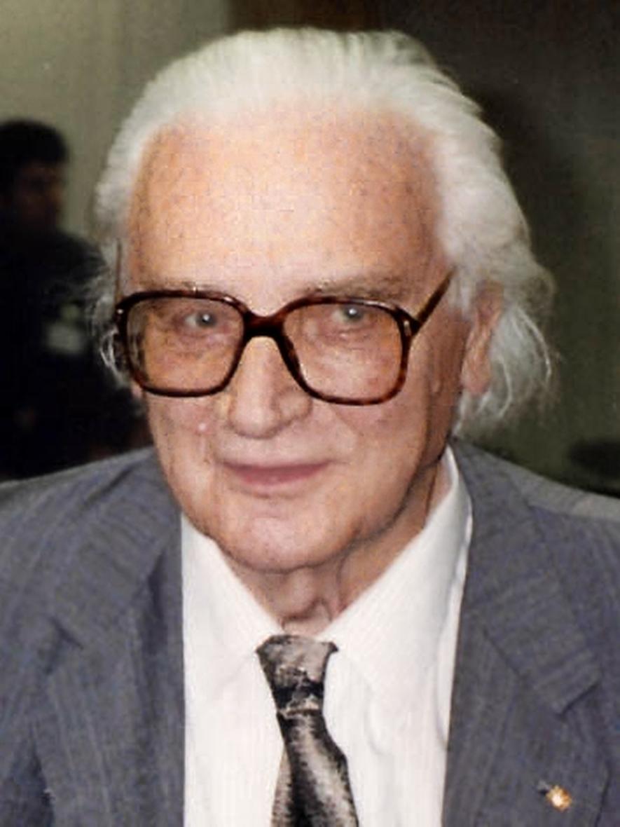 Photograph of Professor Konrad Zuse